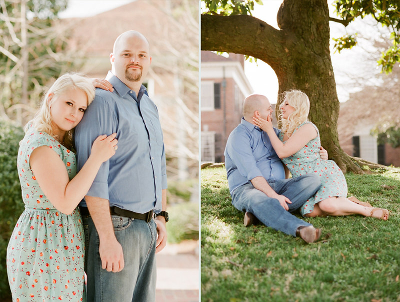 Madison and Paul - Him and Honey - Nashville Tennessee Film Portrait Photography