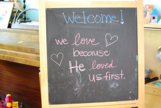 we love because He loved