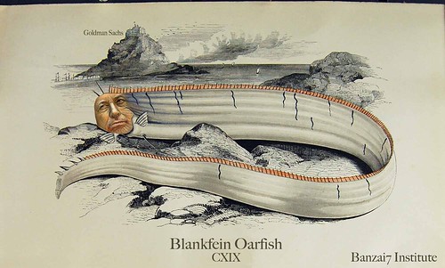 VINTAGE PRINT OF BLANKFEIN OARFISH by WilliamBanzai7/Colonel Flick