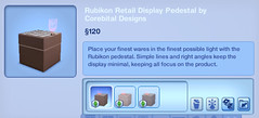 Rubikon Retail Display Pedestal by Corebital Designs
