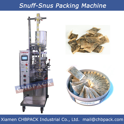 Snuff-Snus Packing Machine