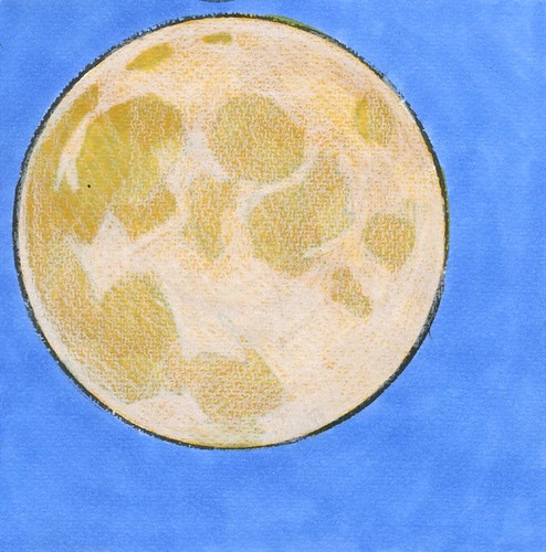 harvest moon after the fact by Bricoleur's Daughter