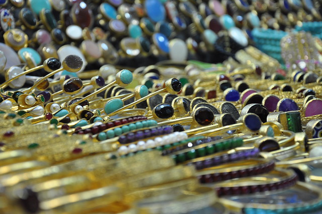 Istanbul Grand Bazaar jewellery
