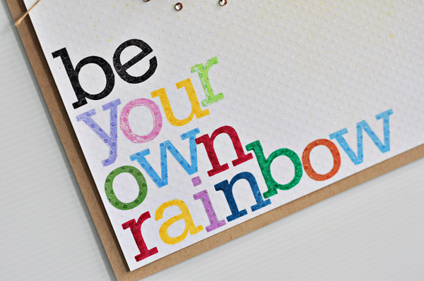 be your own rainbow closeup
