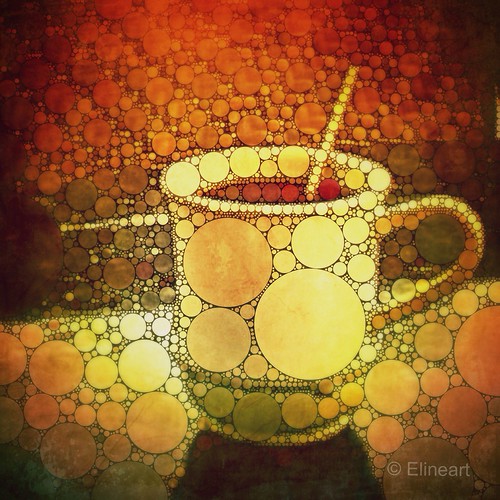 Cup of coffee by elineart