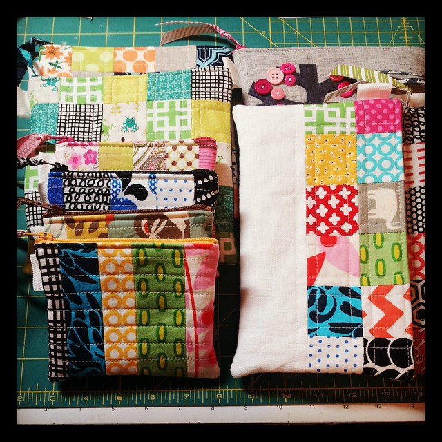 finished pouches