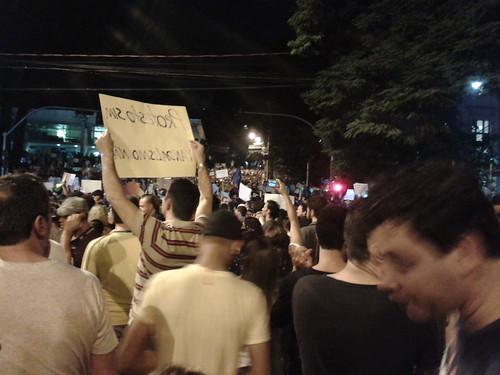 Protesto em Campinas
