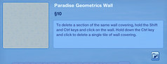 Paradise Geometrics Wall 2