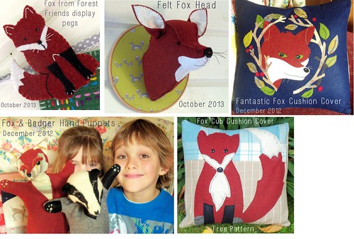 Bustle & Sew Fox Patterns