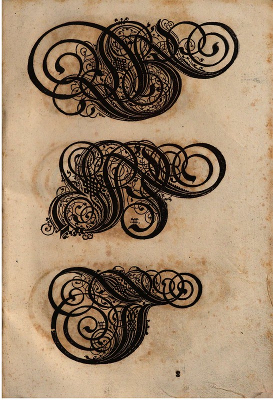 Paulus Franck - 'Schatzkammer Allerhand Versalien Lateinisch vnnd Teutsch', 1601 alphabet f