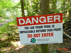Log Train Trail Alberni