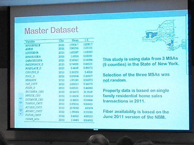 NCM 0275 Master Dataset: 3 MSAs, 9 counties, in New York State for 2011