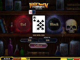 free Halloween Fortune gamble feature