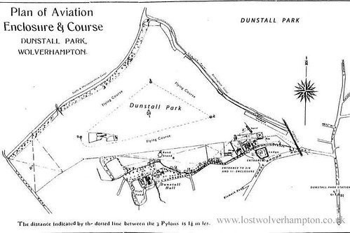 The Plan of aviation Enclosure and Course