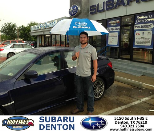 DeliveryMaxx would like to say Congratulations to Joey Sparlin of Huffines Subaru Denton on an excellent use of our program! by DeliveryMaxx