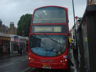 Go-Ahead London General WDL1 on Route 155, Tooting Broadway