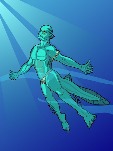 Aquaman by uklanor