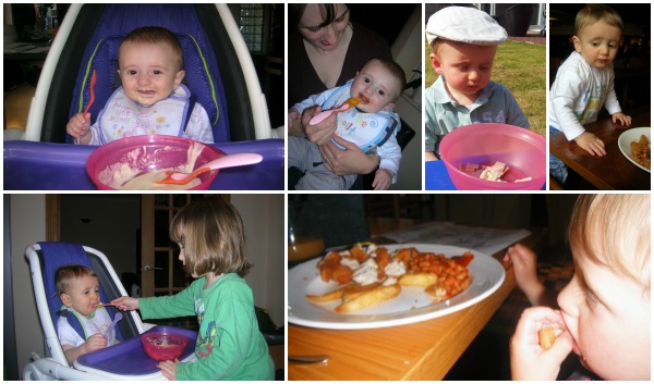 A Child's Eating Habits Collage
