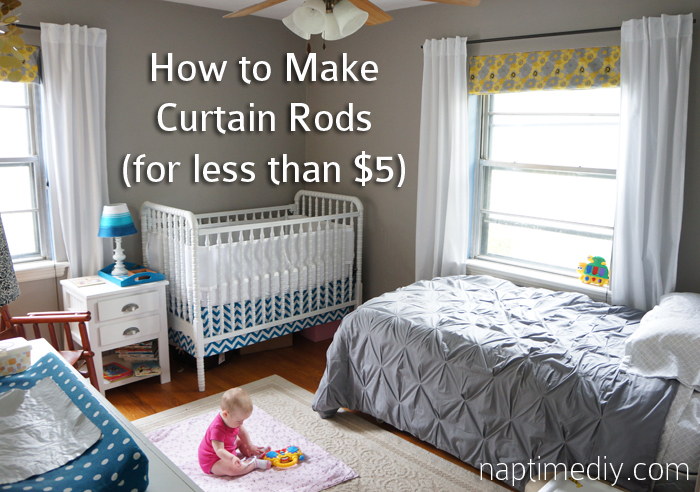 How To Make A Curtain Rod Longer 