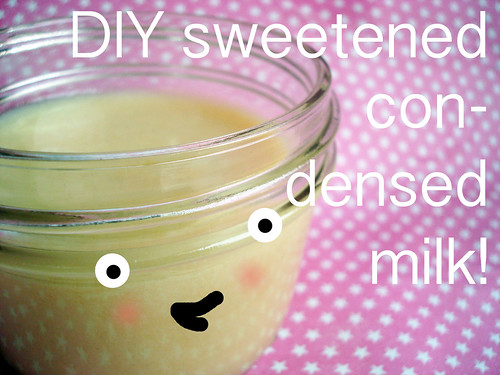 Sweetened condensed milk