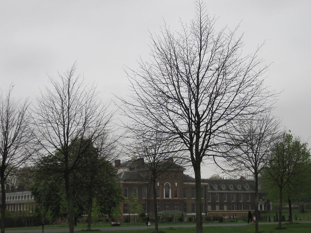 Grey London Day at Kensington Palace