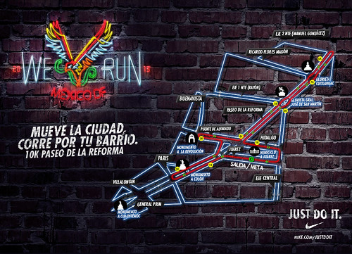 Ruta We Run México DF 2013