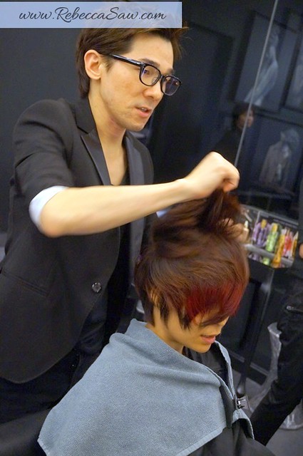 Hair makeover by Kevin Woo - Centro Hair Salon