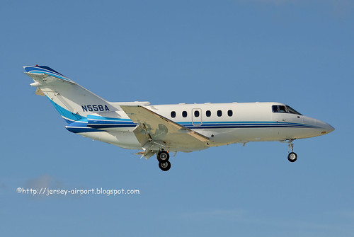 N55BA  Hawker 800XP by Jersey Airport Photography