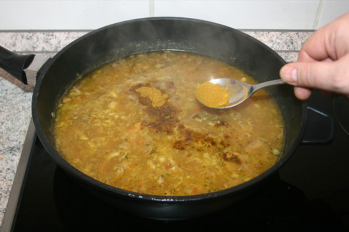 37 - Curry unterrühren / Stir in curry