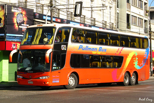 Pullman Bus en Valparaíso | Marcopolo Paradiso 1800 DD / YG1534