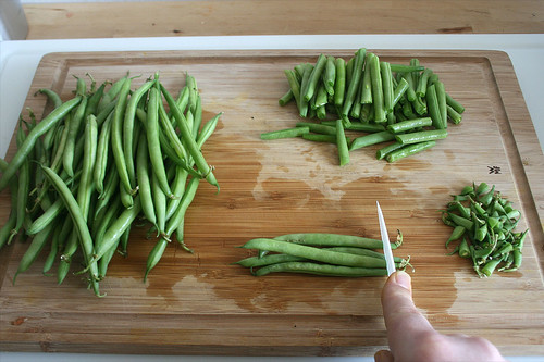39 - Bohnen schneiden / Cut beans