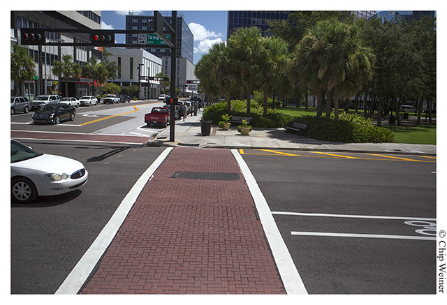 Crosswalk at Tampa and Jackson