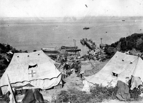 Anzac Cove, near Gallipoli, Turkey by State Library of South Australia
