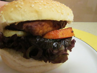 Burgers - Roasted Tempeh and Vegetable Burger