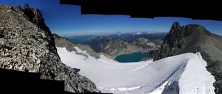 Mount Daniels Summit, Lynch Glacier, Pea Soup