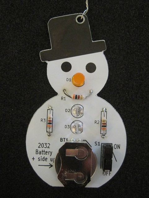 Snowman Kit built