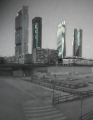 Solarigrafias de las 4 Torres. Madrid 2008 -2013