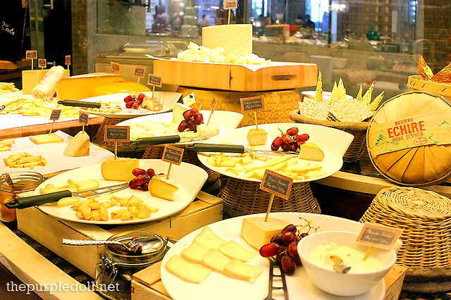 Cheeses at Spiral Sofitel Manila