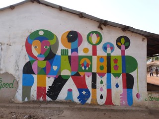 Remed painted in Gambia
