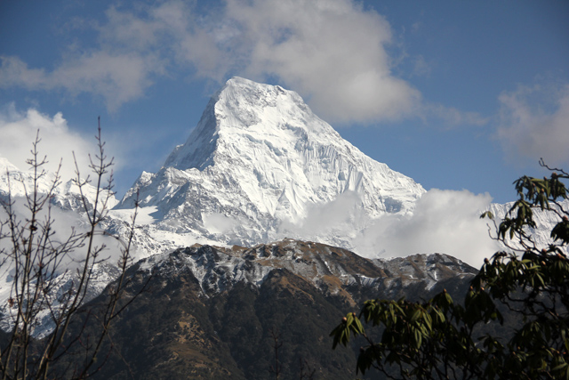 Breathtaking scenery on the Ghorepani Poon Hill trek in Nepal!