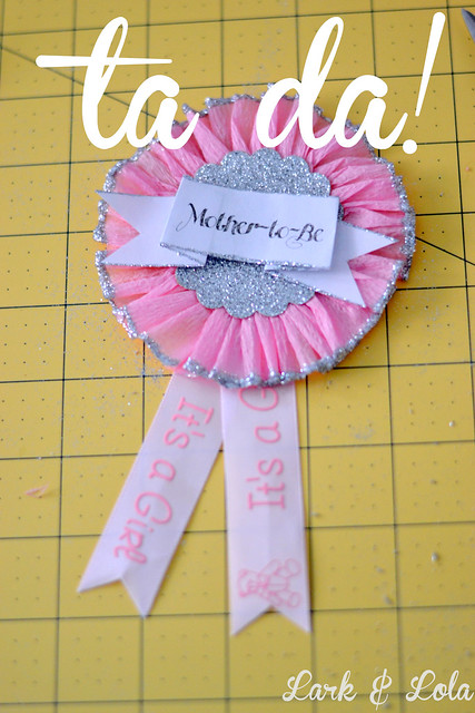 Party badge tutorial by Lark & LolaParty badge tutorial by Lark & Lola