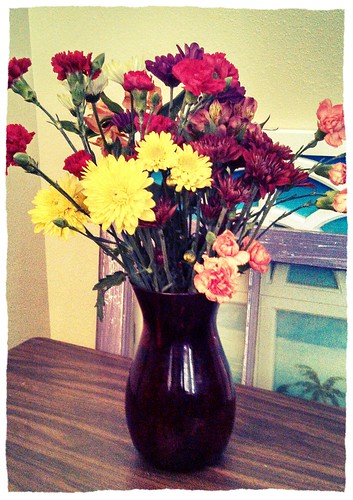 Flowers from someone special