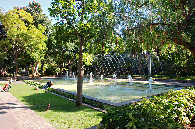 Fountain, Parque Garcia Sanabria, Santa Cruz, Tenerife