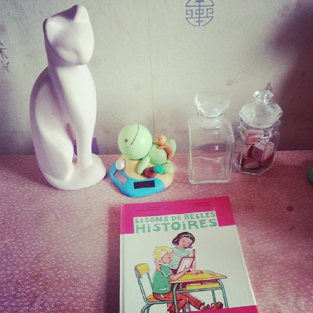 ★ un livre chiné de 1967 va nous être fort utile aujourd'hui ^^ ★ #vintage #livre #book #school #schoolathome #ourlittlefamily #france
