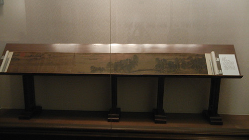 DSCN6217 _ 荷乡清夏图 Clear Summer Lotus Country, 马麟 Lin MA, 南宋 Southern Song Dynasty, 41.7x323cm, Liaoning Museum, Shenyang, China