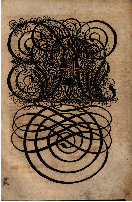 Paulus Franck - 'Schatzkammer Allerhand Versalien Lateinisch vnnd Teutsch', 1601 alphabet o