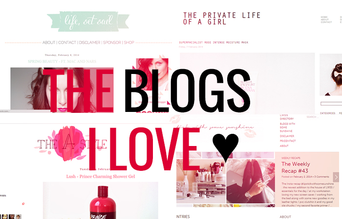 The Blogs I Love