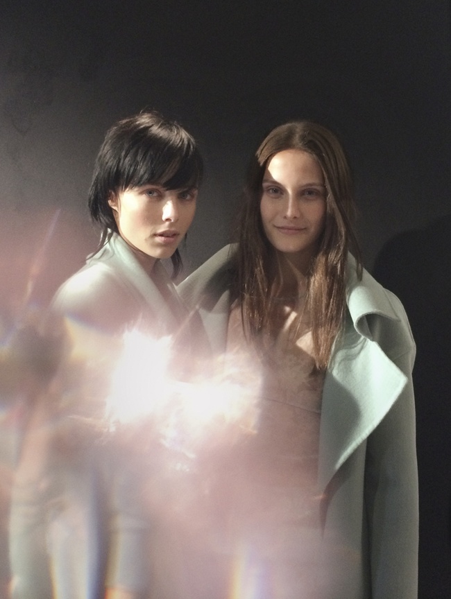 8 Backstage at the Burberry Prorsum Womenswear Spring_Summer 2014