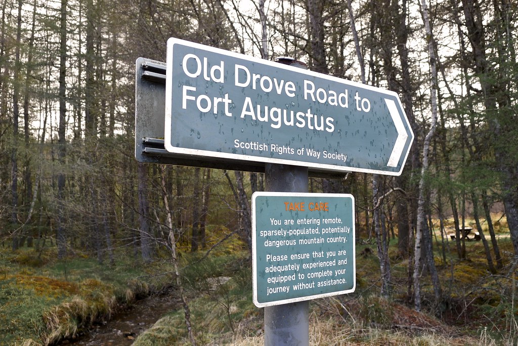 Old Drove Road to Fort Augustus
