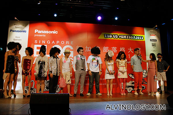 The ten best dressed people for Singapore Blog Awards 2013